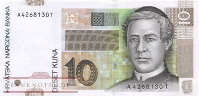 Kroatien - 10  Kuna (#038b_UNC)