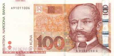 Kroatien - 100  Kuna (#041a_UNC)