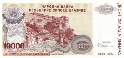 Kroatien - 10.000  Dinara (#R031a_UNC)