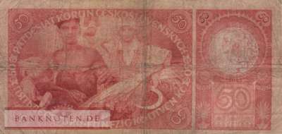 Czechoslovakia - 50  Korun (#022a_F)