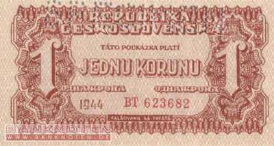 Tschechoslowakei - 1  Koruna - SPECIMEN (#045s_UNC)