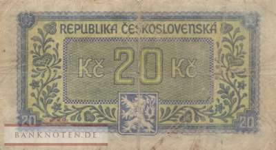 Czechoslovakia - 20  Korun (#061a_VG)