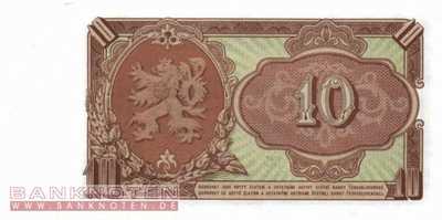 Tschechoslowakei - 10  Korun (#083a_UNC)