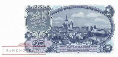 Tschechoslowakei - 25  Korun (#084a_UNC)