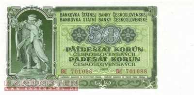 Czechoslovakia - 50  Korun (#085a_UNC)