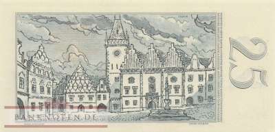 Tschechoslowakei - 25  Korun (#089b_UNC)