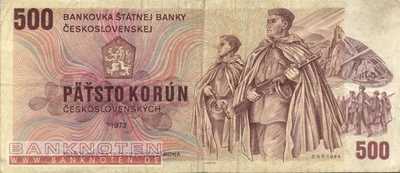 Tschechoslowakei - 500  Korun (#093a_F)