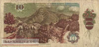 Tschechoslowakei - 10  Korun (#094b_VG)