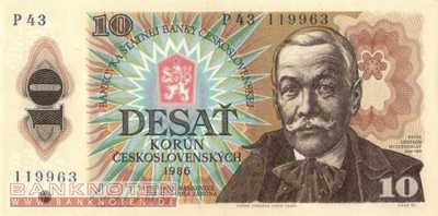 Czechoslovakia - 10  Korun (#094b_UNC)