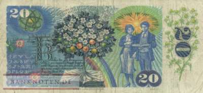 Tschechoslowakei - 20  Korun (#095b_F)