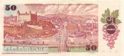 Tschechoslowakei - 50  Korun (#096a_XF)