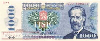 Czechoslovakia - 1.000  Korun (#098_UNC)