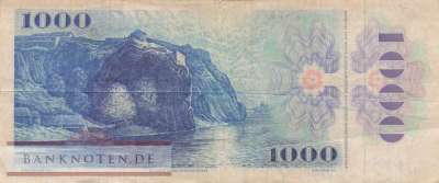 Tschechoslowakei - 1.000  Korun (#098a_F)