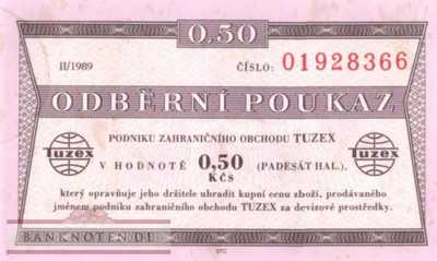 Czechoslovakia - 0,50  Koruna (#FX63-I_XF)