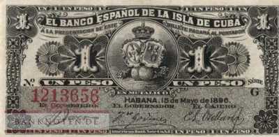 Cuba - 1  Peso (#047a_XF)