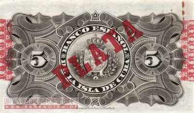 Kuba - 5  Pesos (#048b_XF)