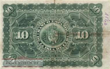 Cuba - 10  Pesos (#049c_F)