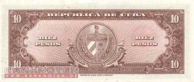 Kuba - 10  Pesos (#079b_UNC)