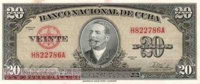 Kuba - 20  Pesos (#080b_AU)