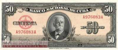 Cuba - 50  Pesos (#081a_UNC)