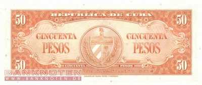 Cuba - 50 Pesos (#081b_UNC)