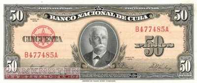 Cuba - 50 Pesos (#081b_UNC)