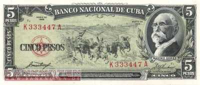 Cuba - 5  Pesos (#091a_UNC)