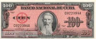 Kuba - 100 Pesos (#093a_UNC)