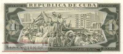 Cuba - 1  Peso (#094b_UNC)