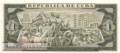 Cuba - 1  Peso (#094b_AU)