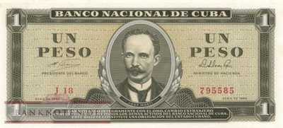 Cuba - 1  Peso (#094b_AU)