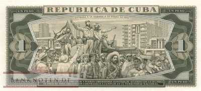 Cuba - 1  Peso (#094c_UNC)
