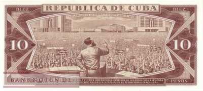 Cuba - 10  Pesos (#096a_UNC)