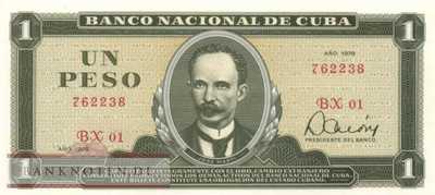 Kuba - 1  Peso (#102bR-79_UNC)