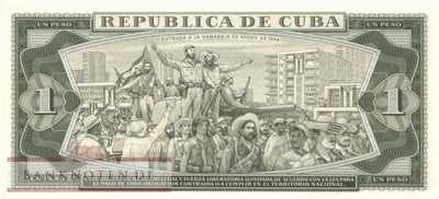 Kuba - 1  Peso (#102c_UNC)