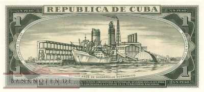 Cuba - 1  Peso (#106a_UNC)