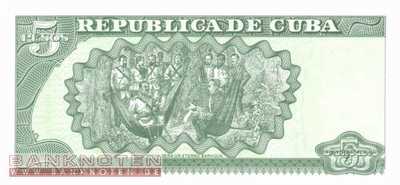 Cuba - 5  Pesos (#116g_UNC)