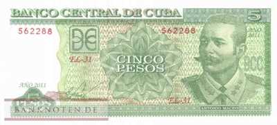 Kuba - 5  Pesos (#116l_UNC)