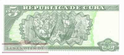Kuba - 5  Pesos (#116m_UNC)