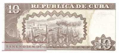 Cuba - 10  Pesos (#117d_UNC)