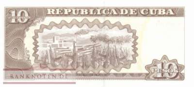 Cuba - 10  Pesos (#117q_UNC)
