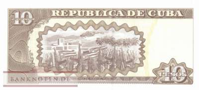 Cuba - 10  Pesos (#117t_UNC)