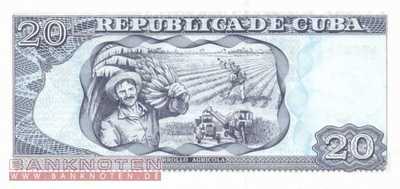 Cuba - 20  Pesos (#122d_UNC)