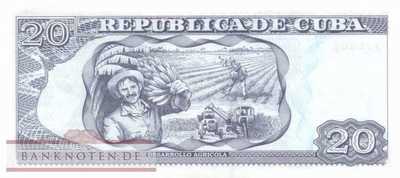 Cuba - 20  Pesos (#122i_UNC)