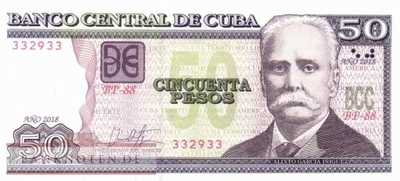 Cuba - 50  Pesos (#123l_UNC)
