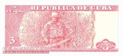 Kuba - 3  Pesos (#127a_UNC)