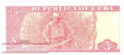 Cuba - 3  Pesos (#127c_UNC)