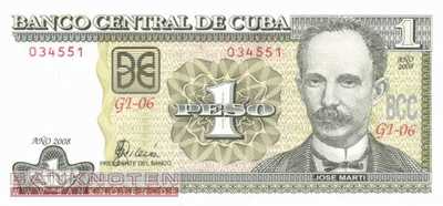Kuba - 1  Peso (#128c_UNC)