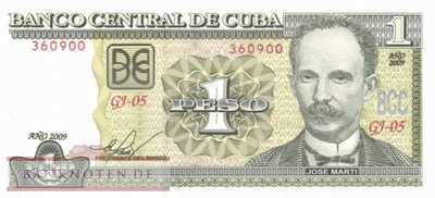 Kuba - 1  Peso (#128d_UNC)