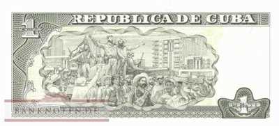 Cuba - 1  Peso (#128e_UNC)